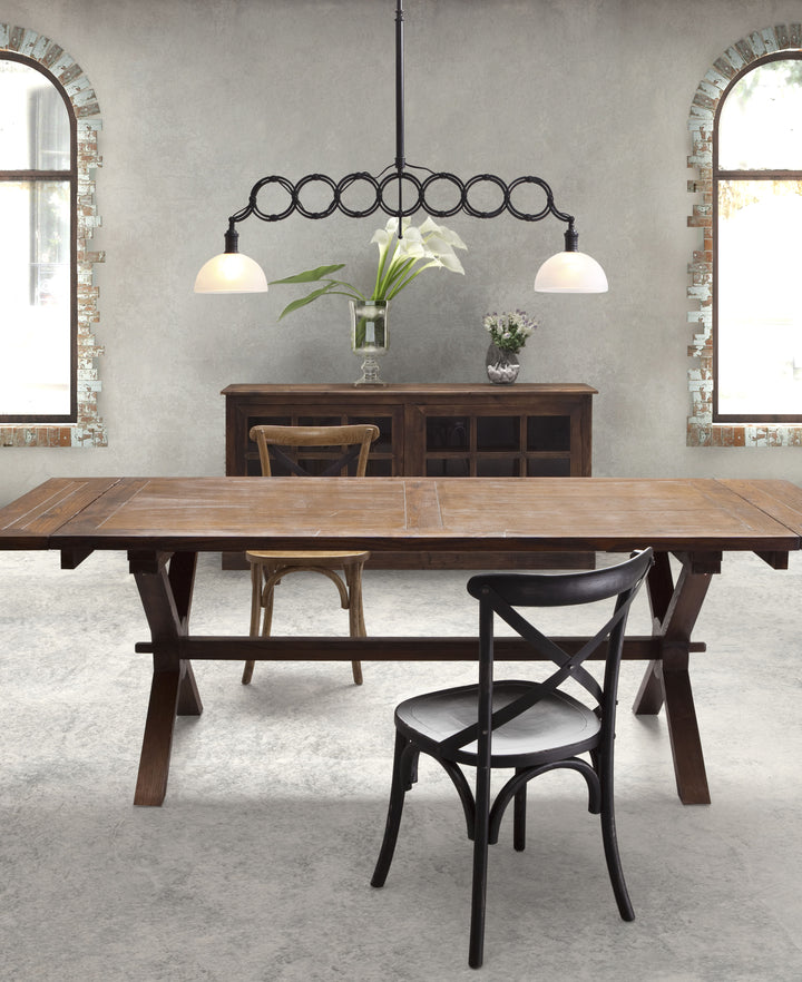 Zuo Jade Ceiling Lamp Antique Black