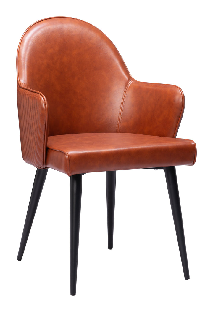 Zuo Silloth Dining Chair Brown