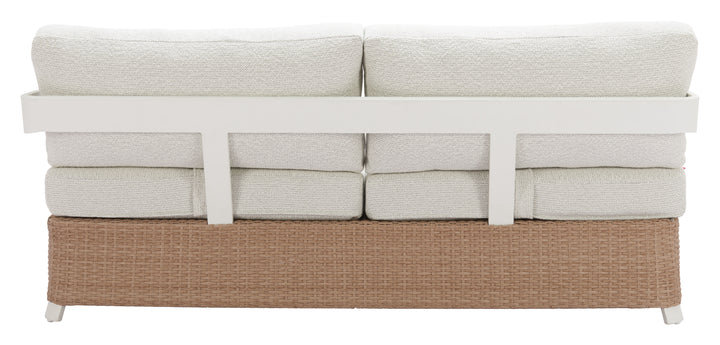 Zuo Gelo Sofa White & Brown
