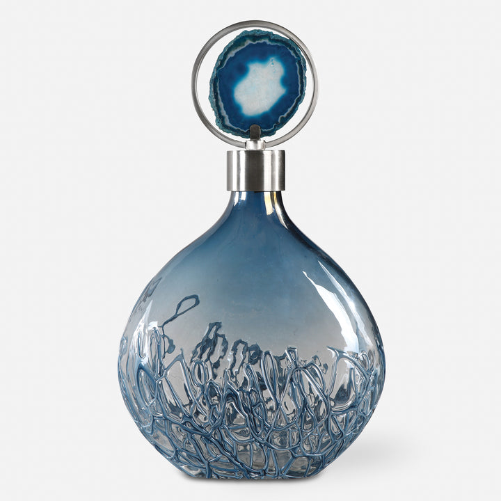 Uttermost Rae Sky Blue Vase