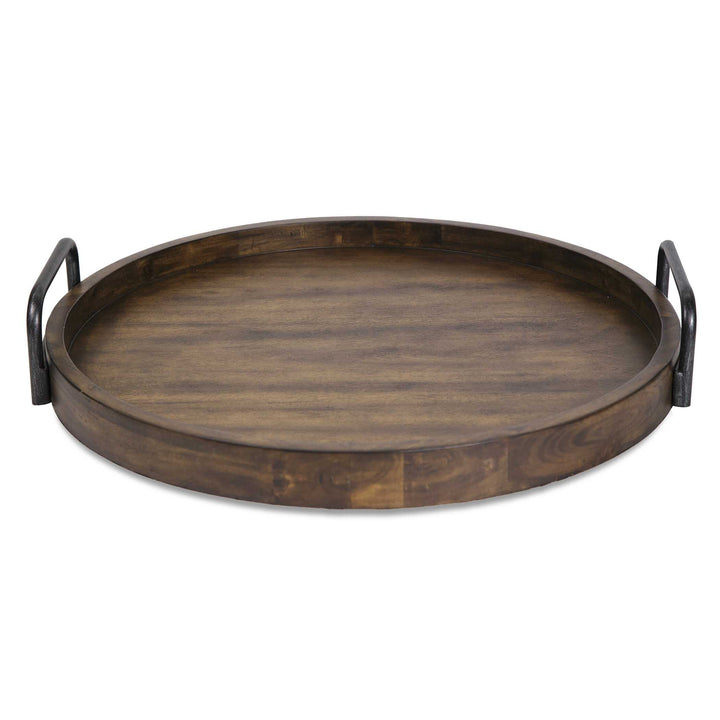 Uttermost Reine Round Wooden Tray