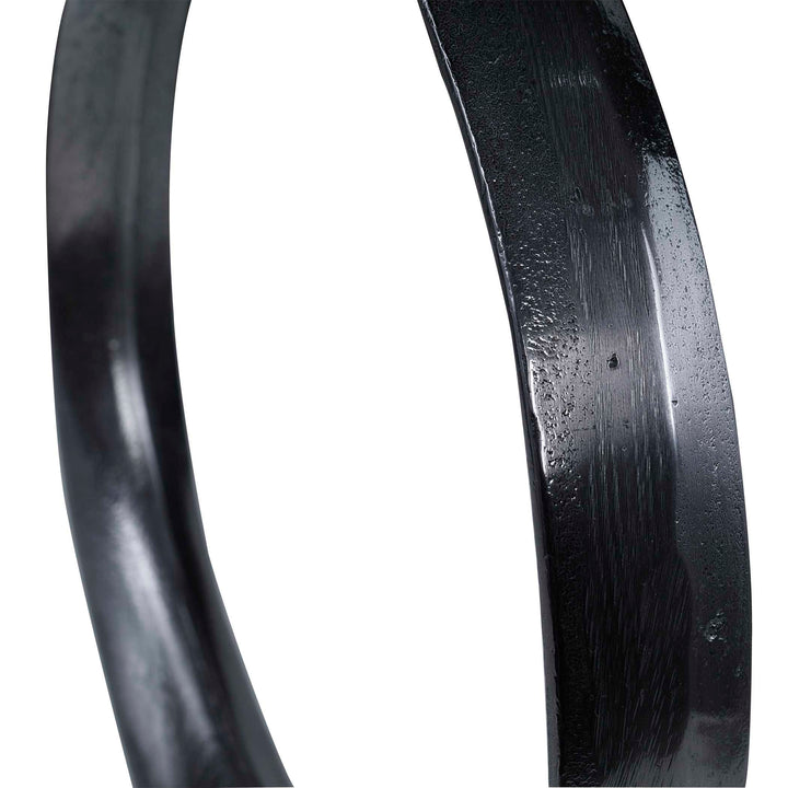 Uttermost Orbits Black Ring Sculptures Set/2