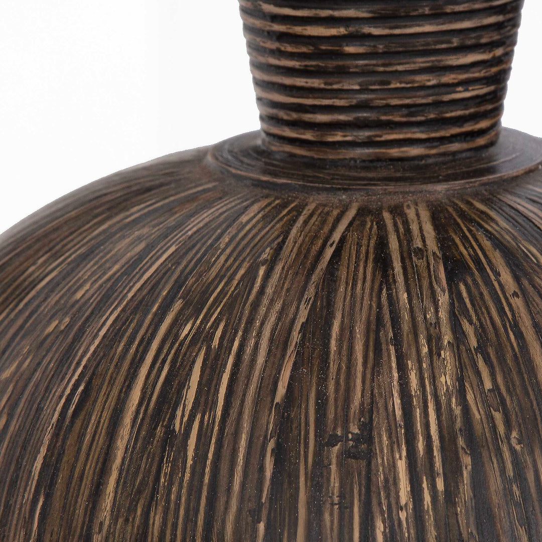 Uttermost Islander Black Vases Set/2