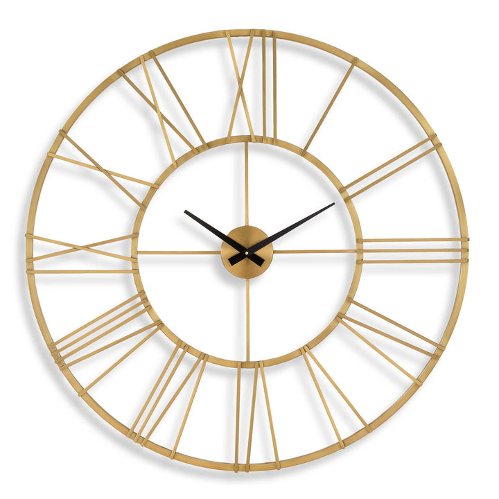 Uttermost Keyann Brass Wall Clock