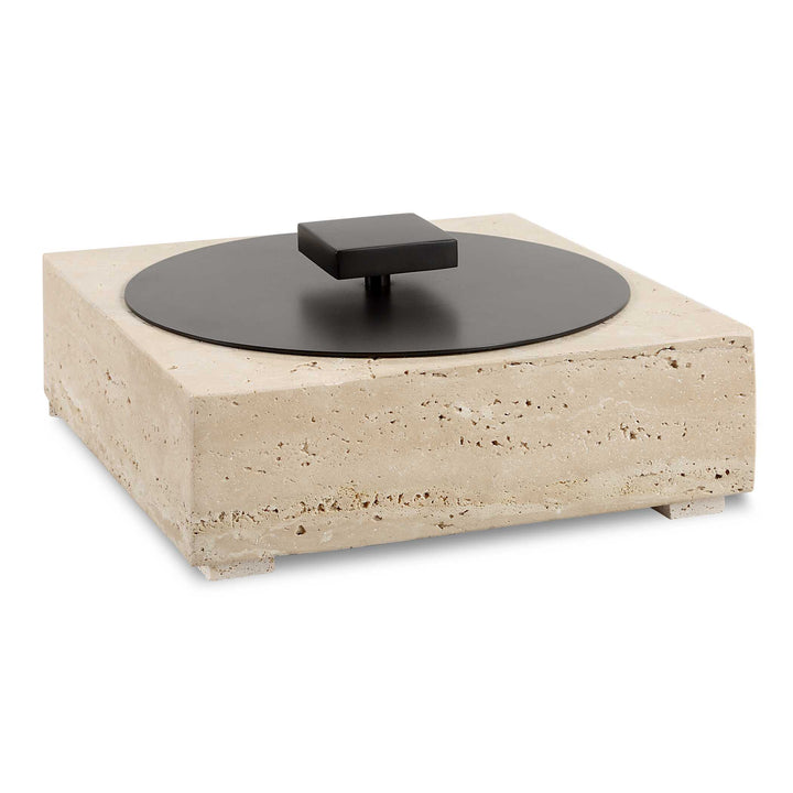 Uttermost Natural Luxe Travertine Box