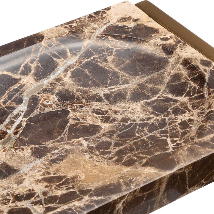 Uttermost Marble Tray Crest