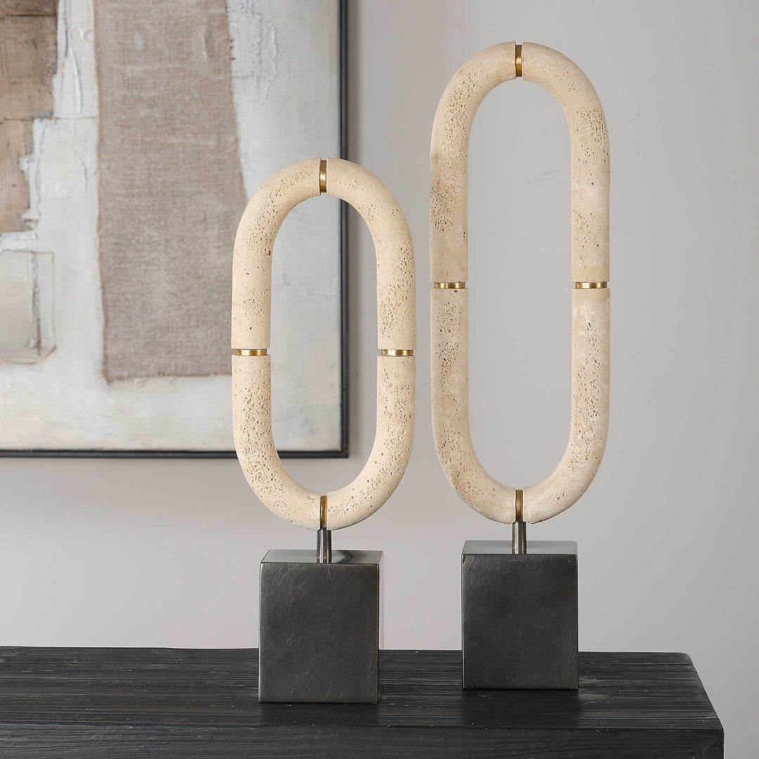 Uttermost Oval Sculptures Fusion Set/2