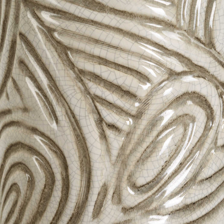 Uttermost Timber Swirl Earth Tone Vases Set/2