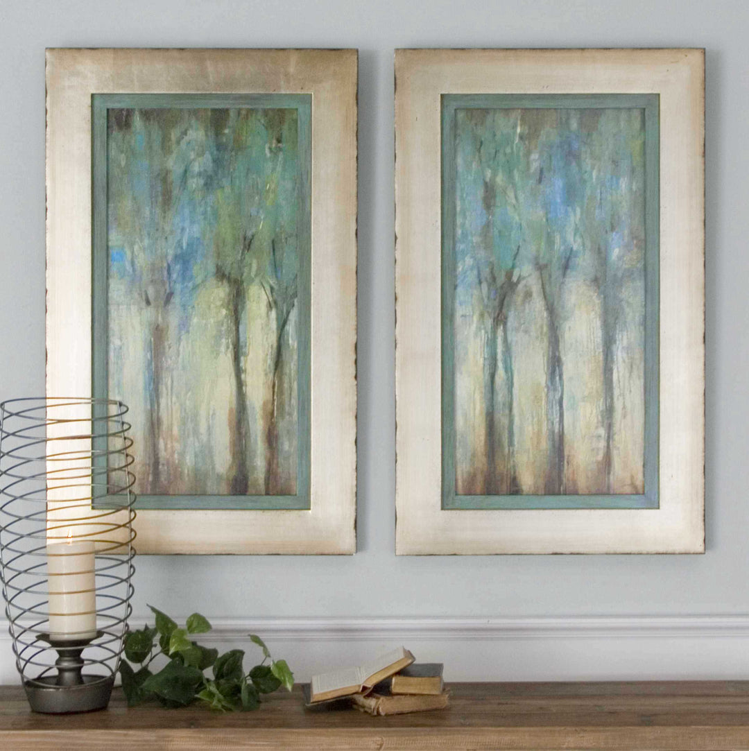 Uttermost Whispering Wind Framed Art Set/2