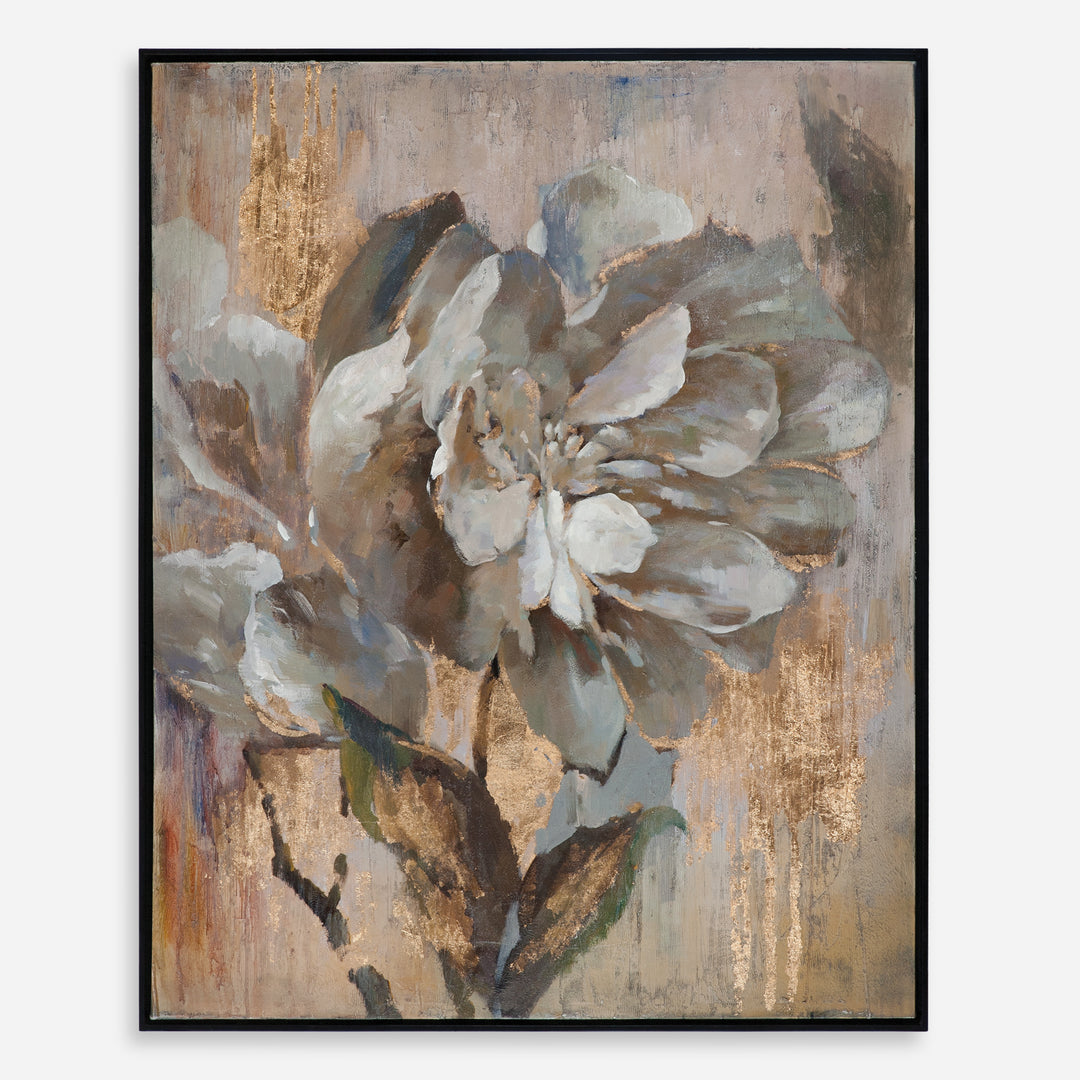 Uttermost Dazzling Gold Floral Art-35330