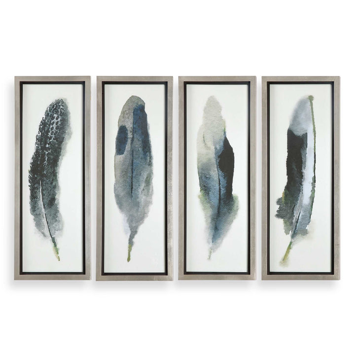 Uttermost Feathered Beauty Prints Set/4