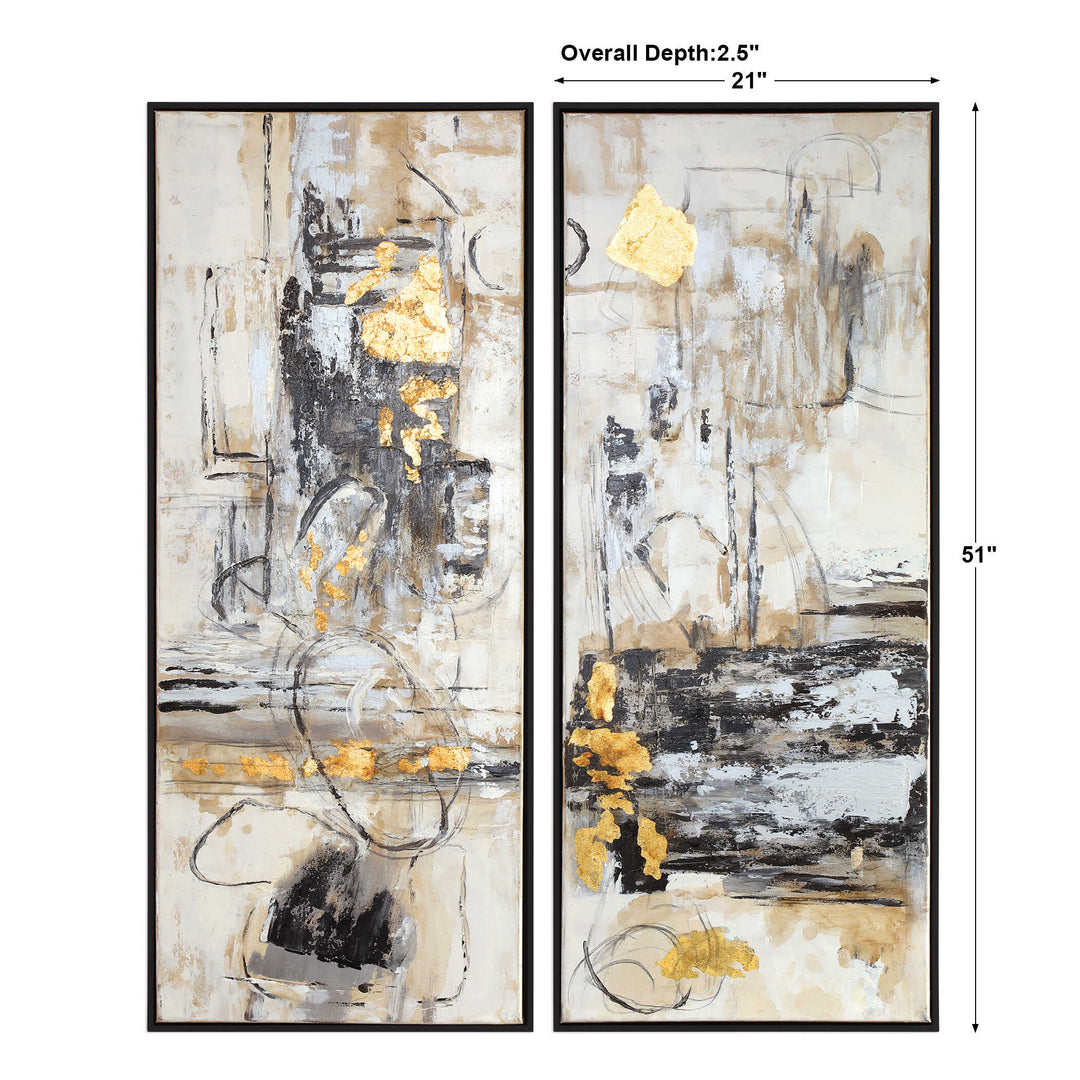 Uttermost Life Scenes Abstract Art Set/2