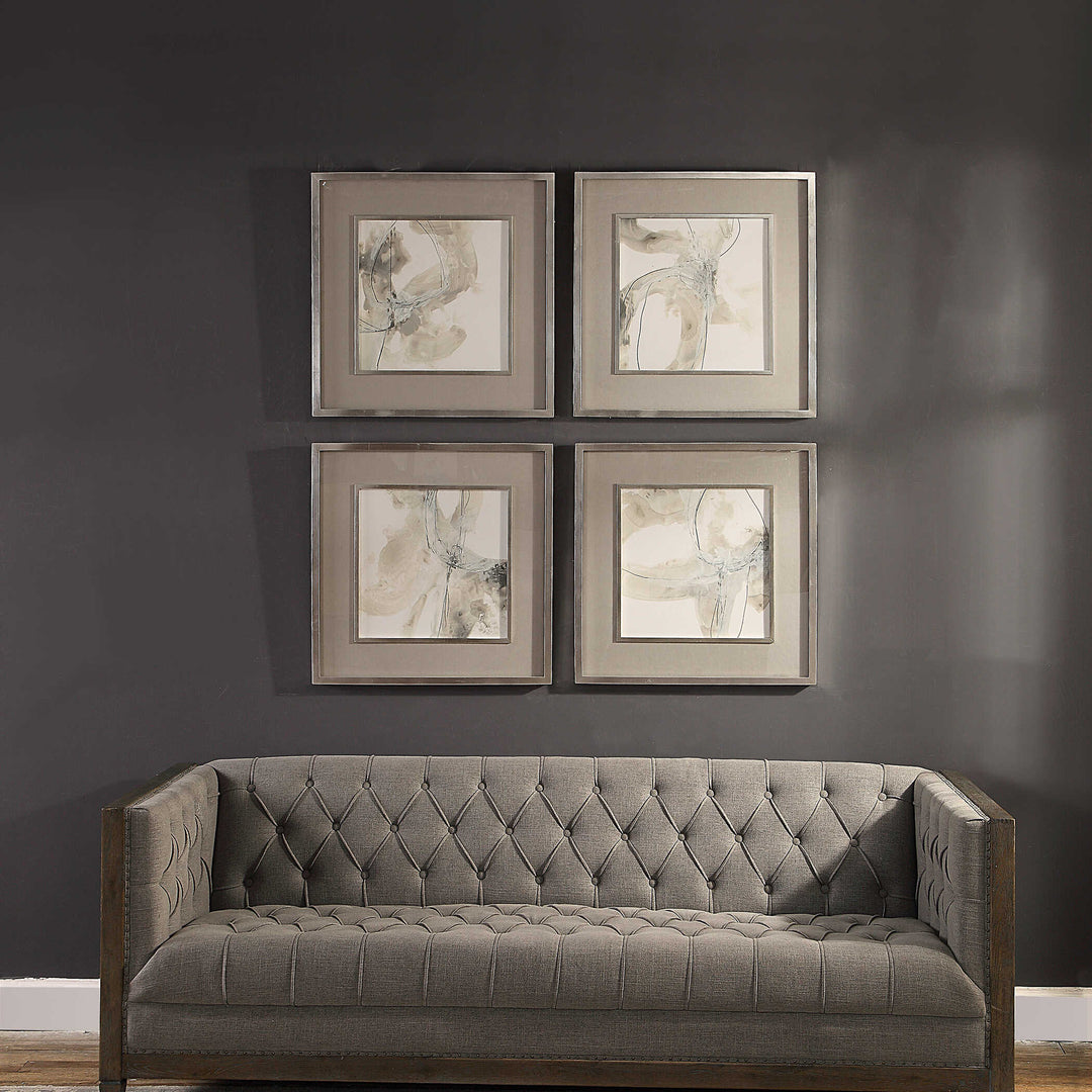 Uttermost Divination Abstract Art Set/4