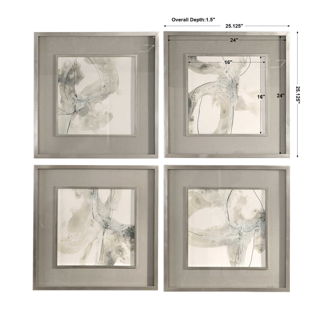 Uttermost Divination Abstract Art Set/4