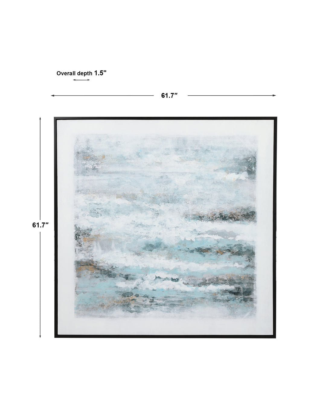 Uttermost Above The Clouds Hand Painted Art