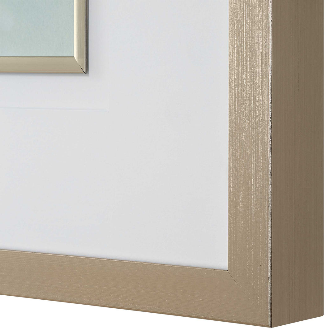 Uttermost Soft Sage Abstract Landscape Prints Set/2