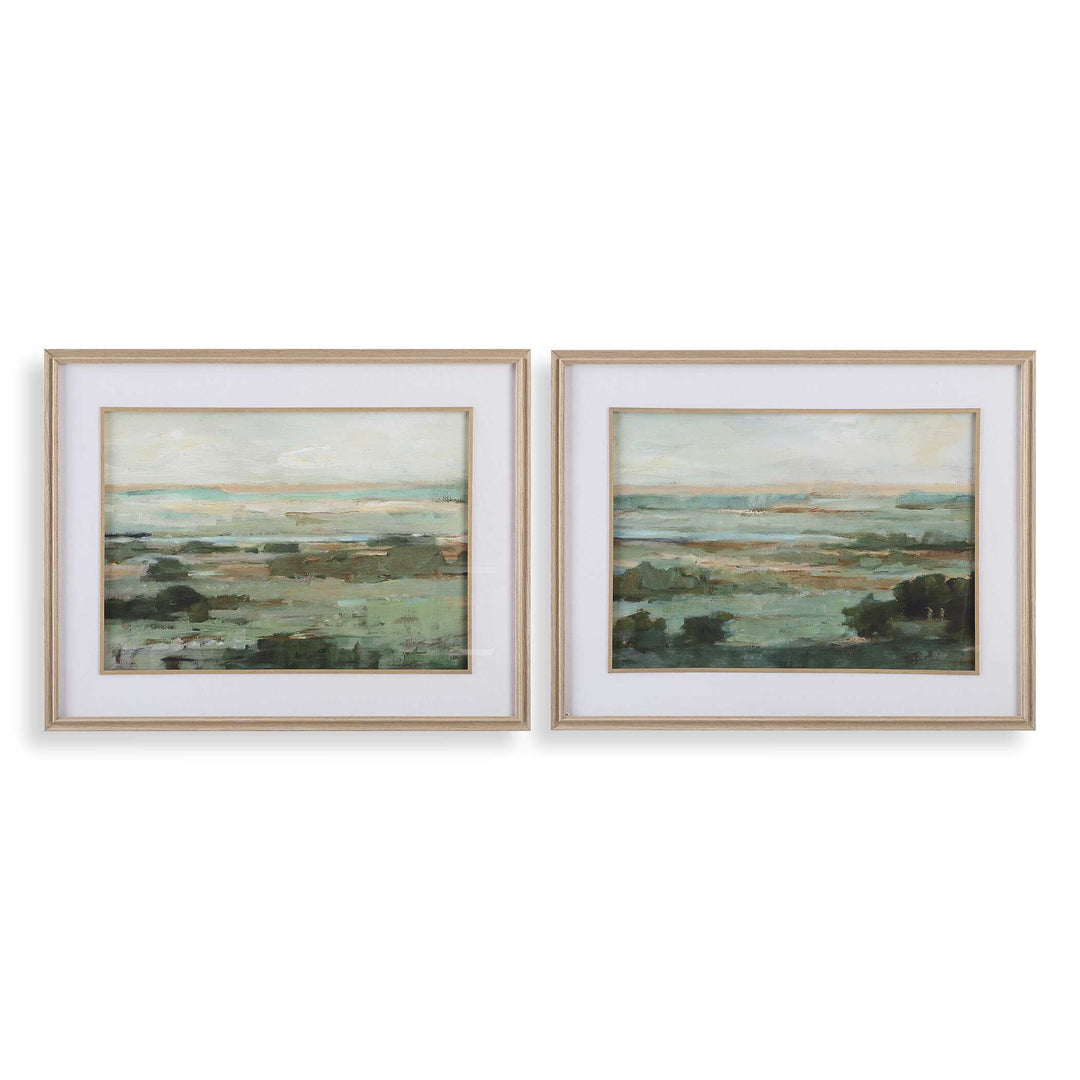 Uttermost Warm Valley Framed Prints Set/2