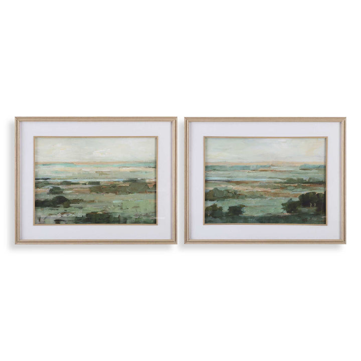 Uttermost Warm Valley Framed Prints Set/2