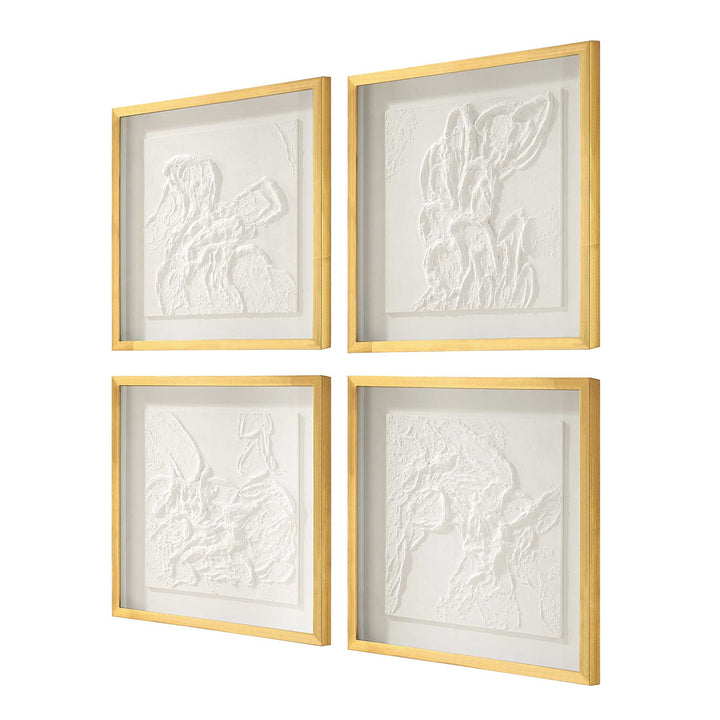 Uttermost Fourfold Framed Prints Set/4