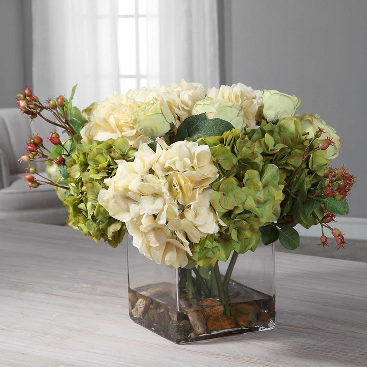 Uttermost Cecily Hydrangea Bouquet