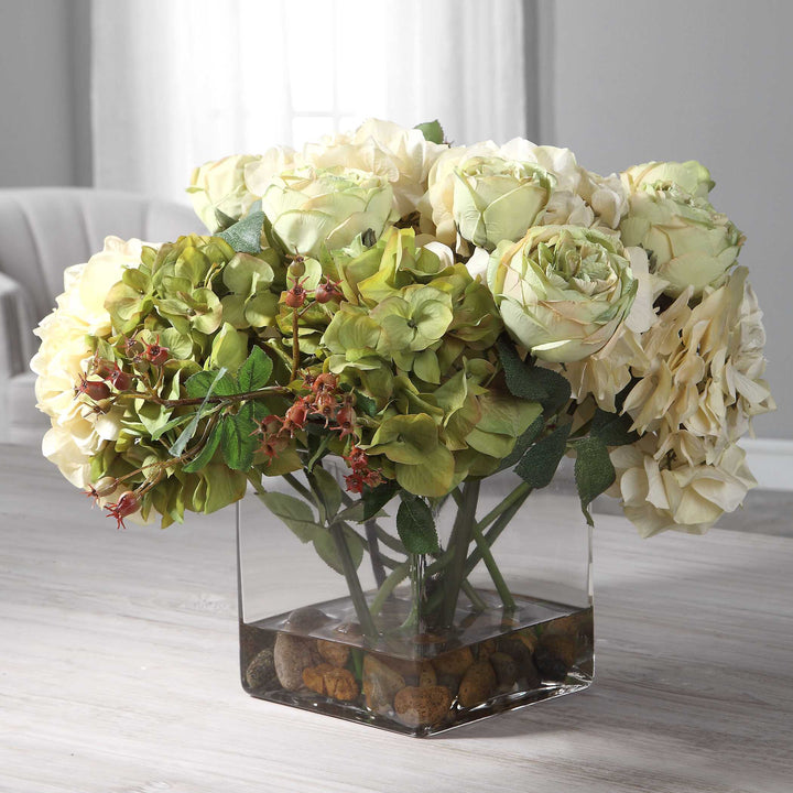 Uttermost Cecily Hydrangea Bouquet