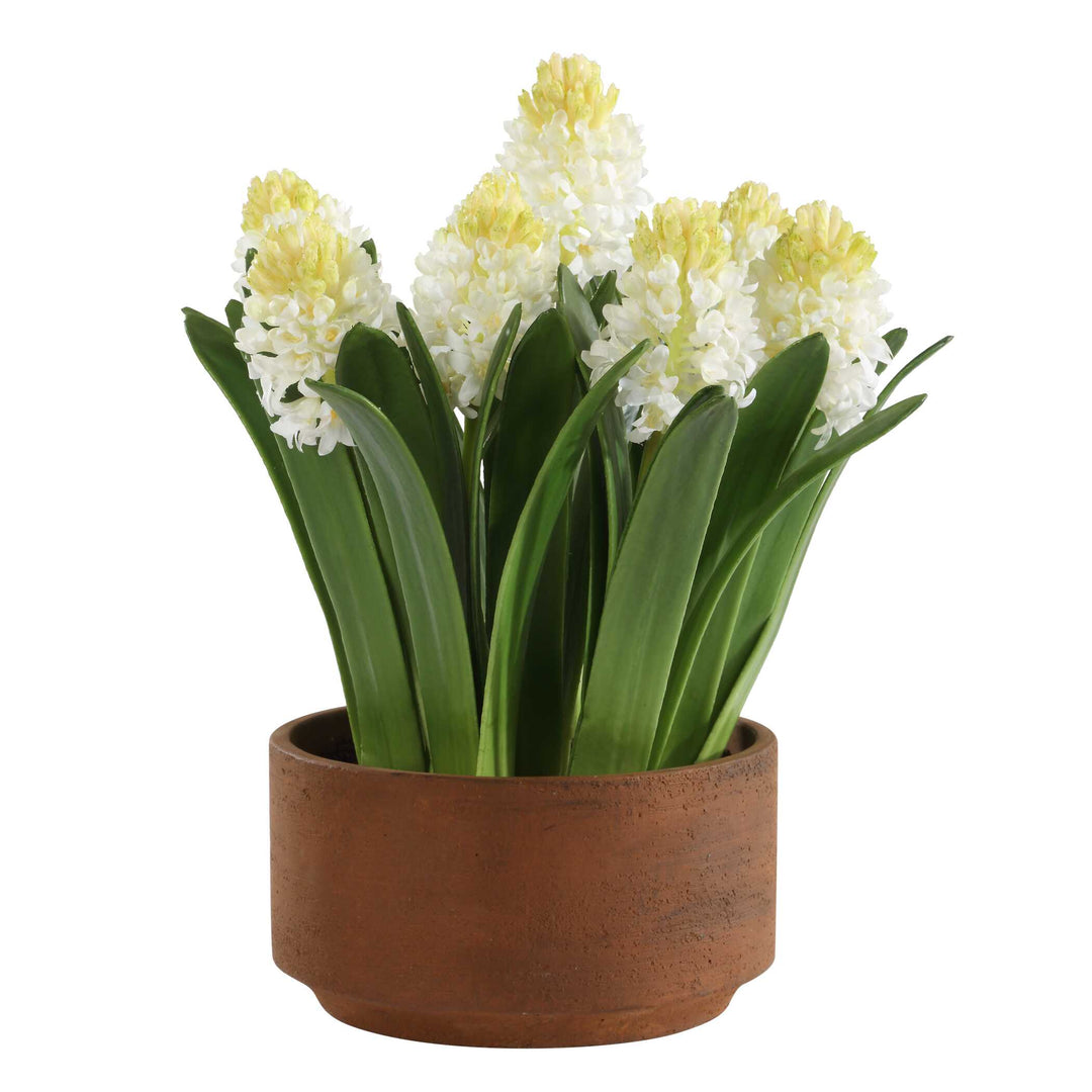 Uttermost Sincerity Potted Hyacinth Plant