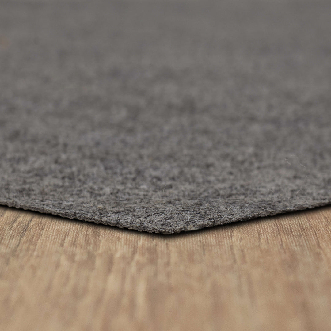 Dual Surface Thin Lock Rug Pad Grey