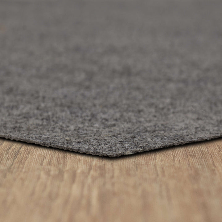 Dual Surface Thin Lock Rug Pad Grey