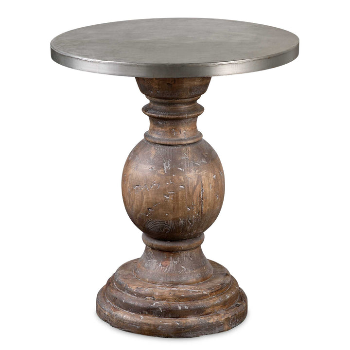Uttermost Blythe Wooden Side Table