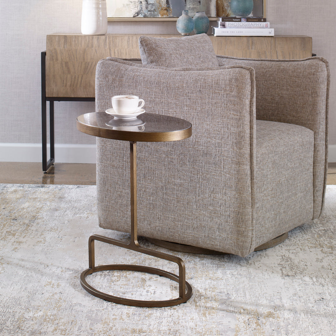 Uttermost Jessenia Stone Accent Table