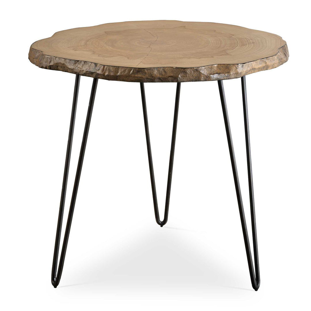 Uttermost Runay Wood Slab Side Table