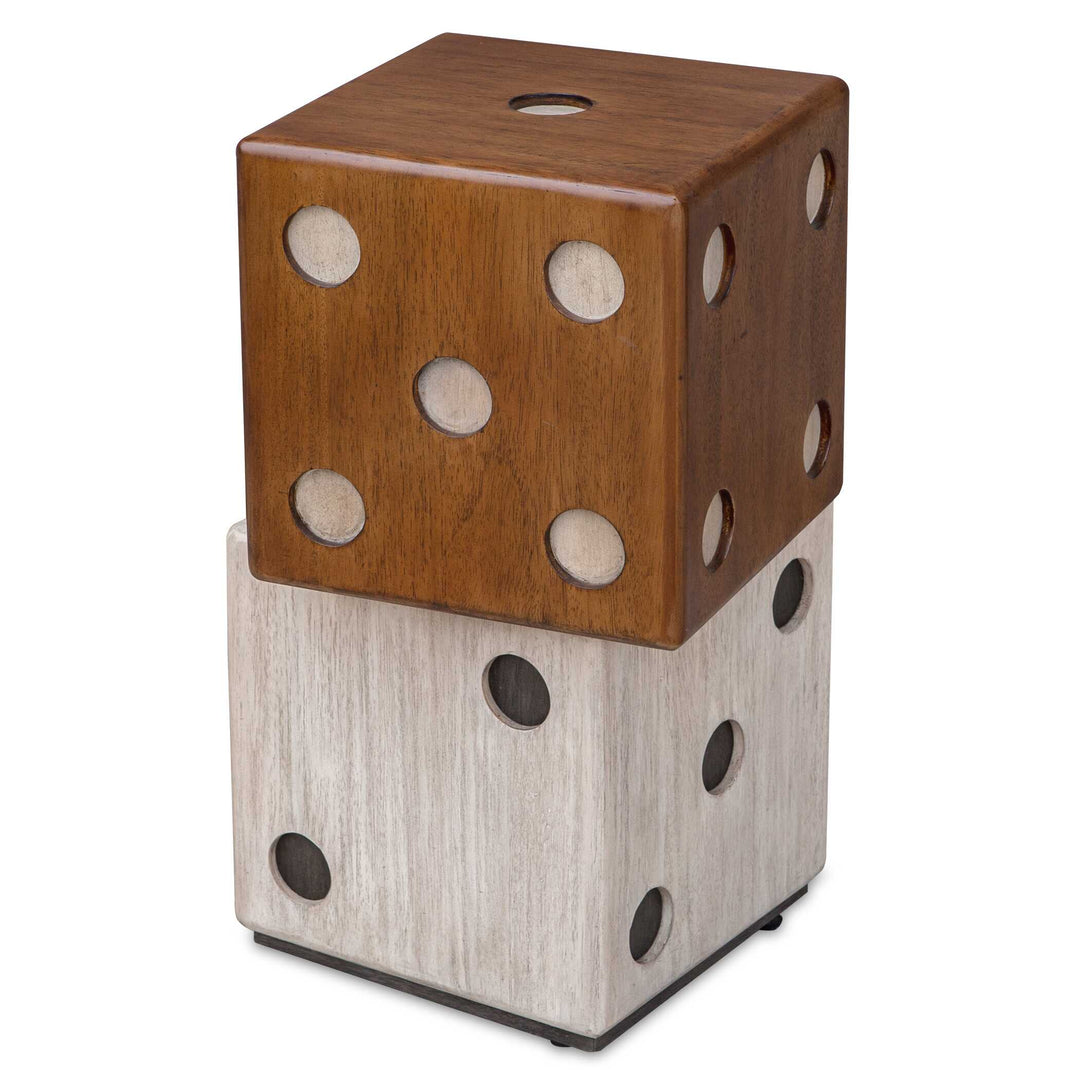 Uttermost Roll The Dice Accent Table