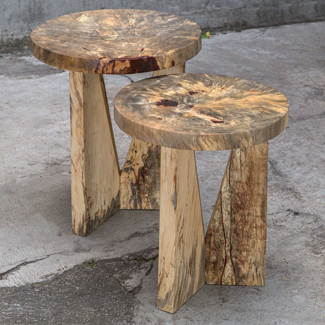 Uttermost Nadette Natural Nesting Tables Set/2