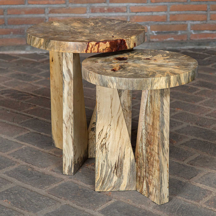 Uttermost Nadette Natural Nesting Tables Set/2