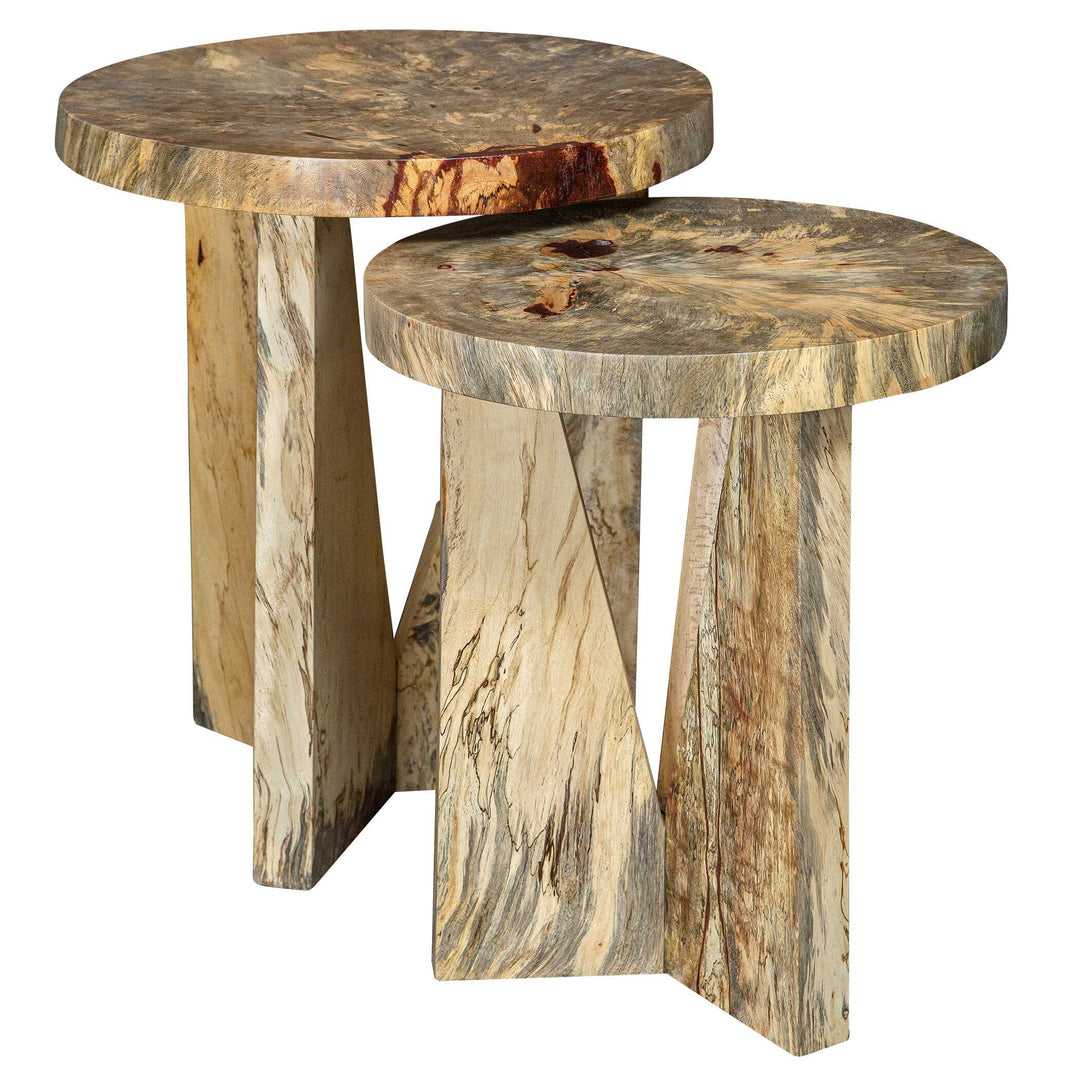 Uttermost Nadette Natural Nesting Tables Set/2