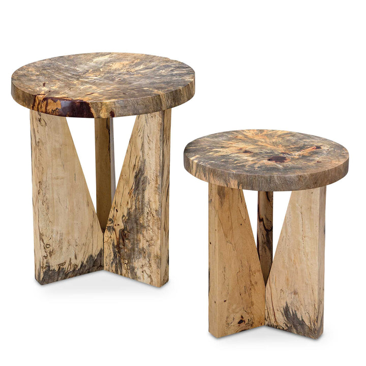 Uttermost Nadette Natural Nesting Tables Set/2