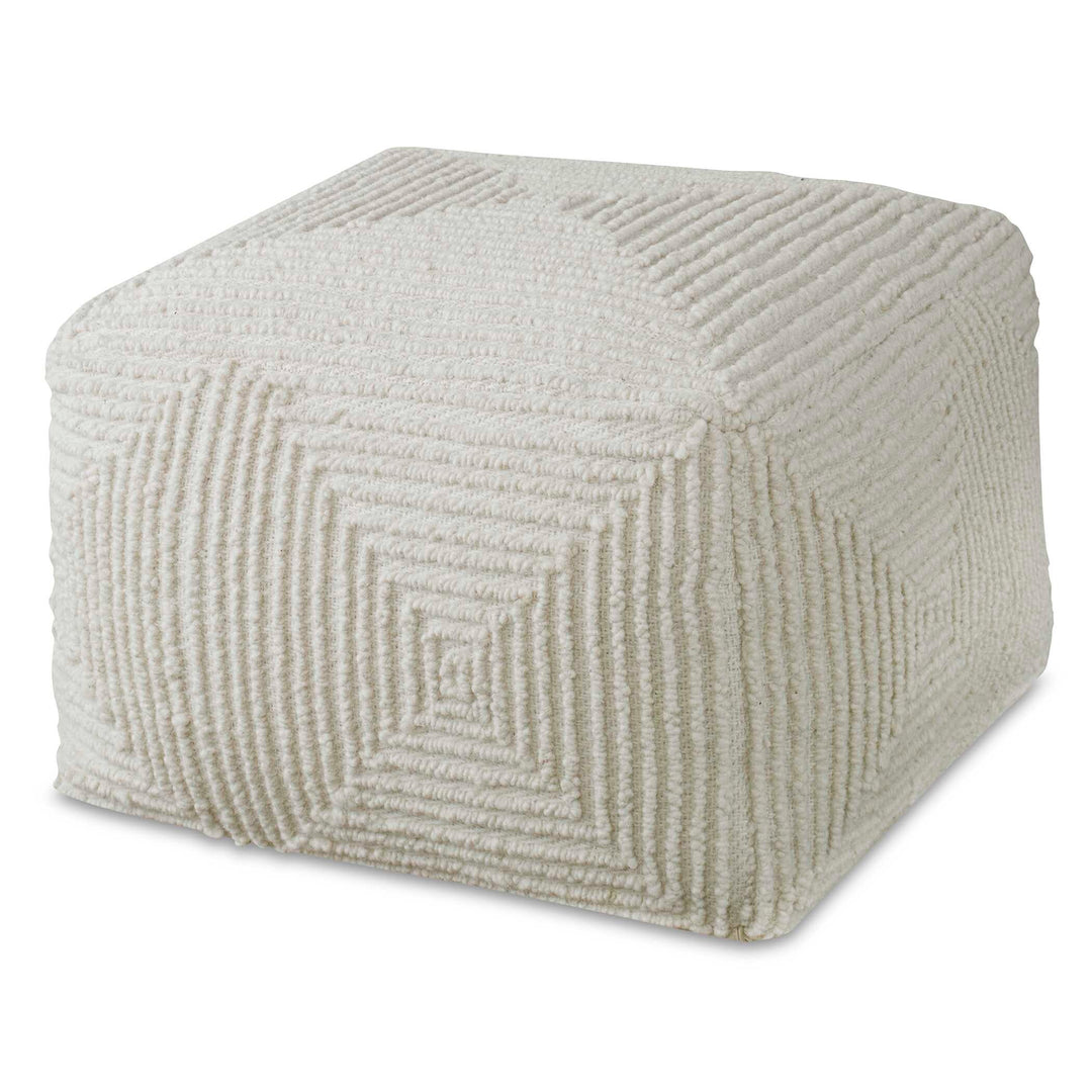 Uttermost Sovanna Geometric Pouf