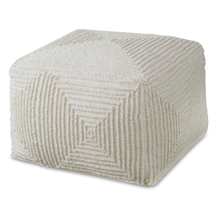 Uttermost Sovanna Geometric Pouf