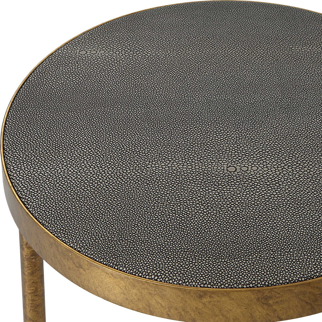 Uttermost Aragon Brass Nesting Tables Set/2
