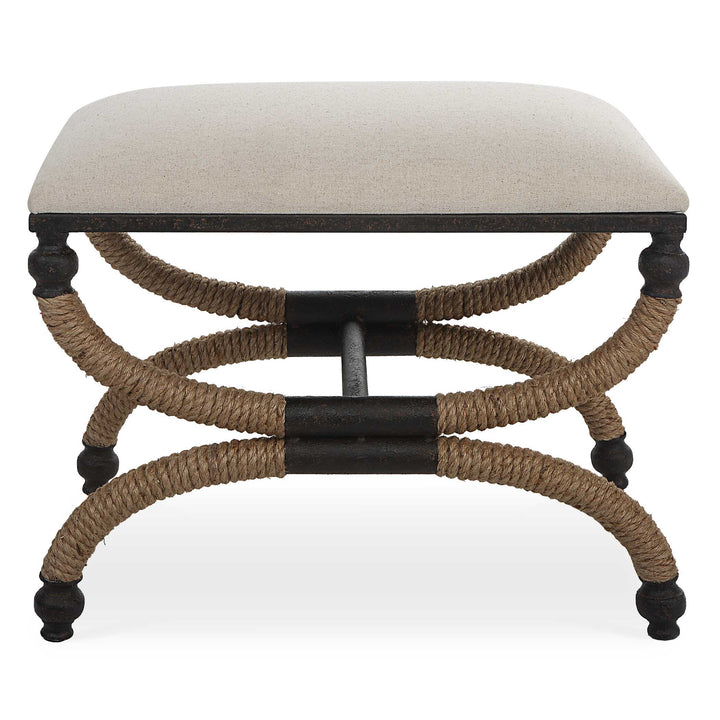 Uttermost Icaria Upholstered Small Bench