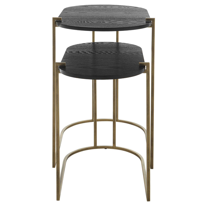 Uttermost Aztec Wood Nesting Tables Set/2