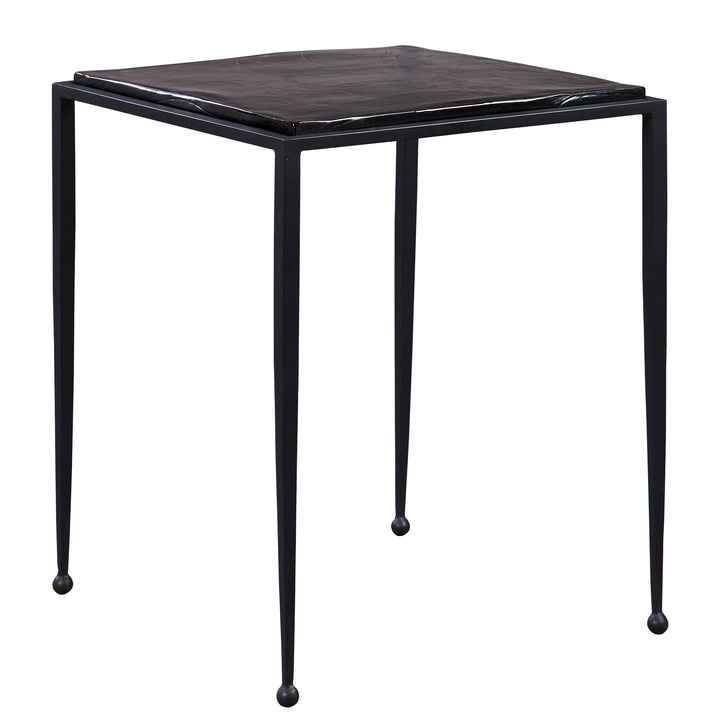 Uttermost Wavelet Iron Side Table