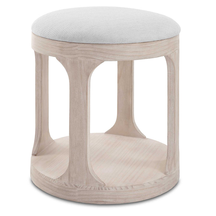 Uttermost Dennen Oak Ottoman