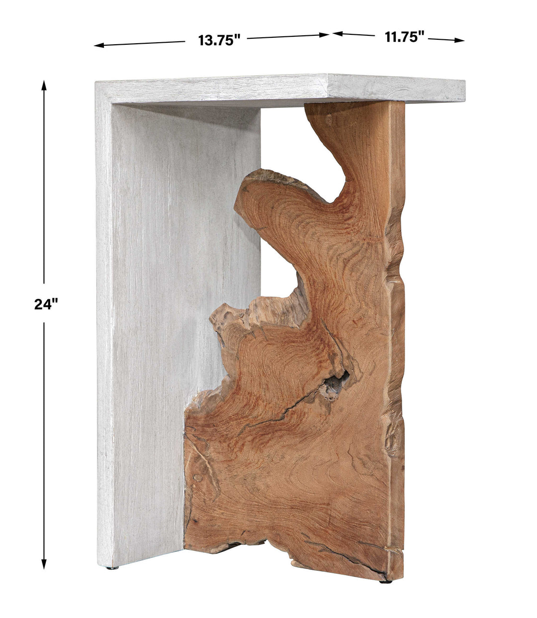 Uttermost Intersect Modern Accent Table