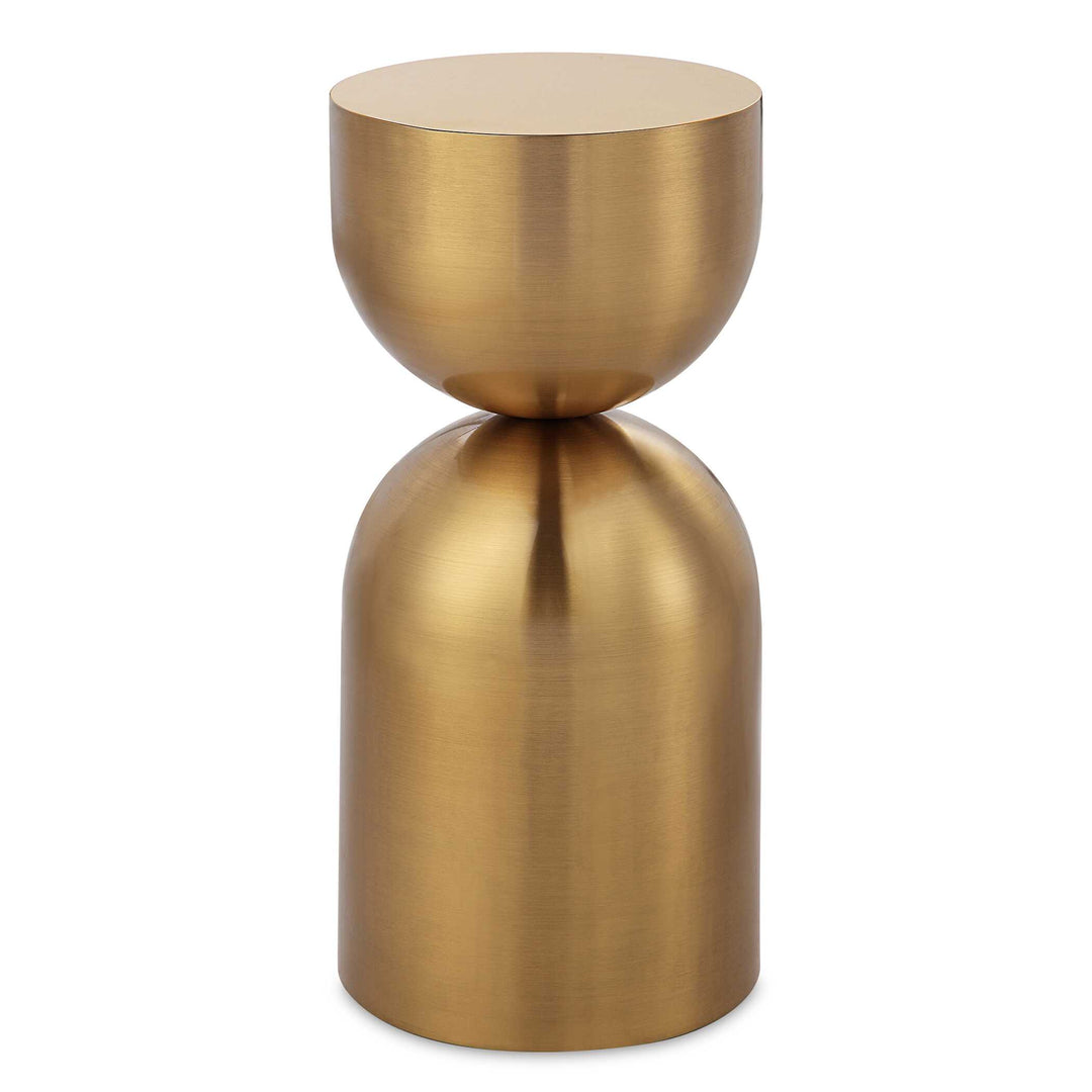 Uttermost Golden Vessel Modern Accent Table