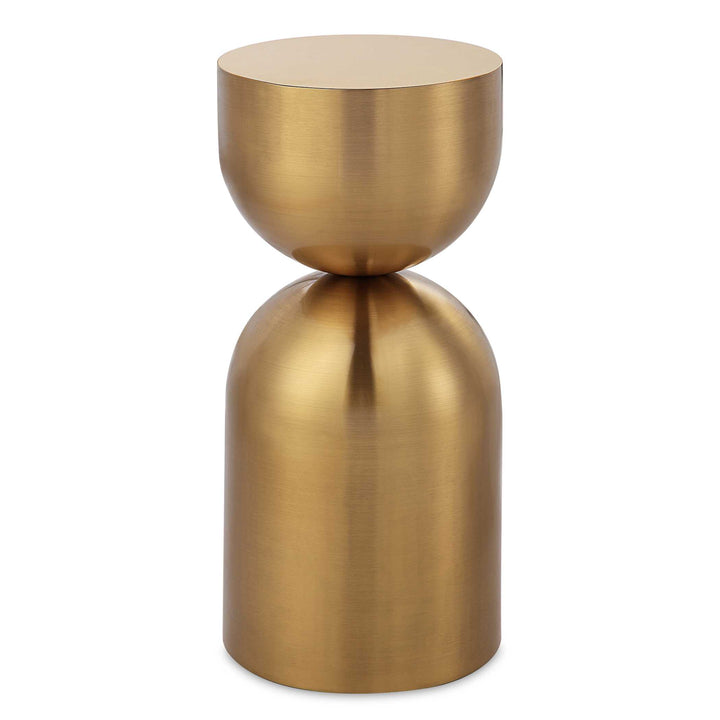 Uttermost Golden Vessel Modern Accent Table