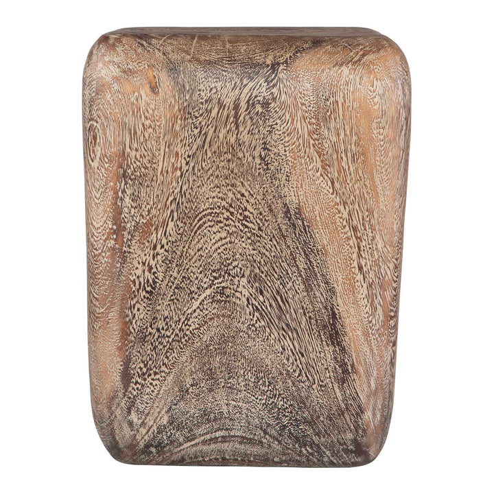 Uttermost Loophole Bleached Wash Accent Stool