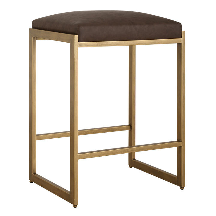 Uttermost Atticus Gold Counter Stool