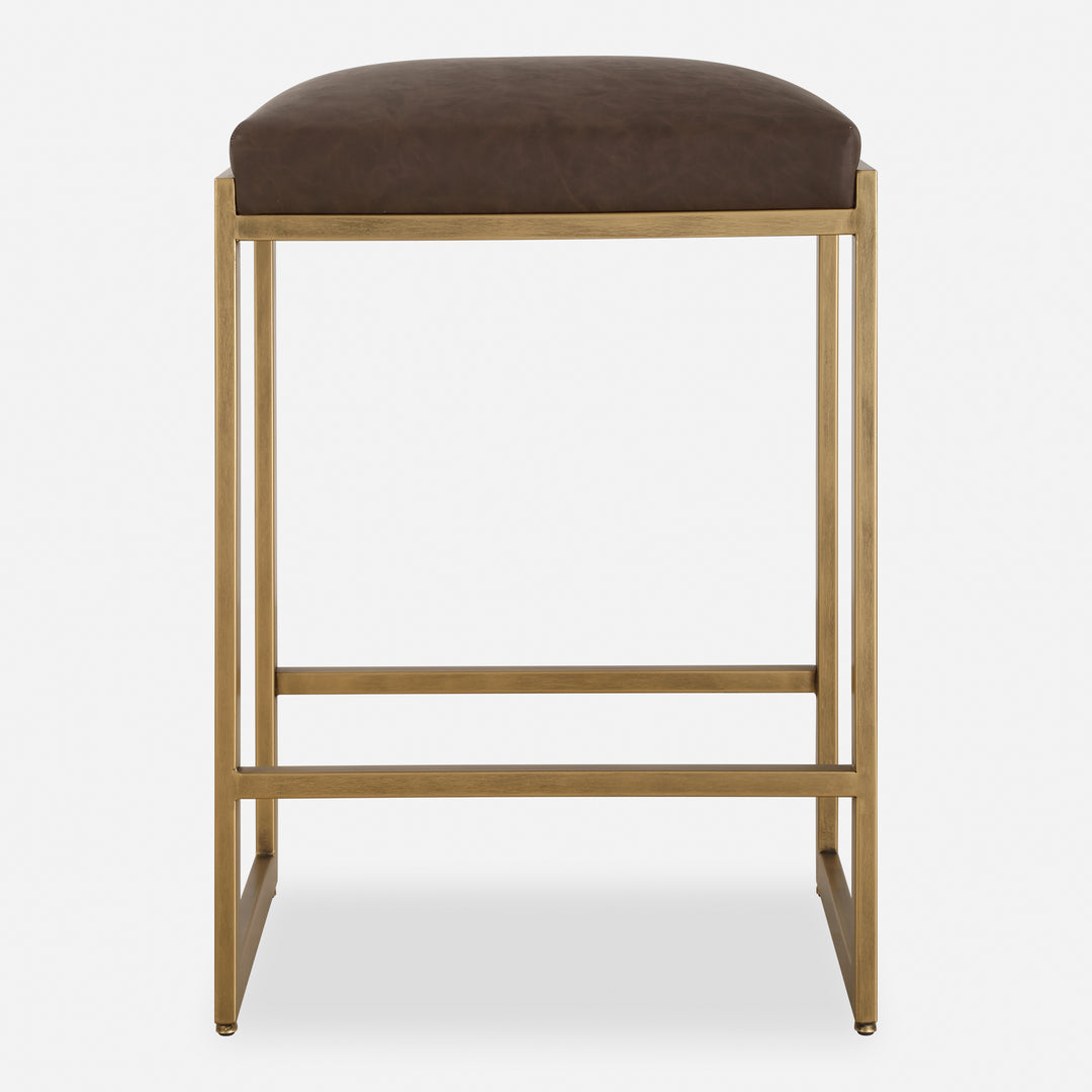 Uttermost Atticus Gold Counter Stool