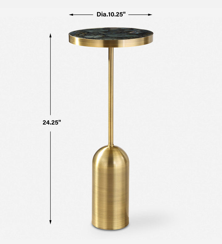 Uttermost Pascal Brass Drink Table